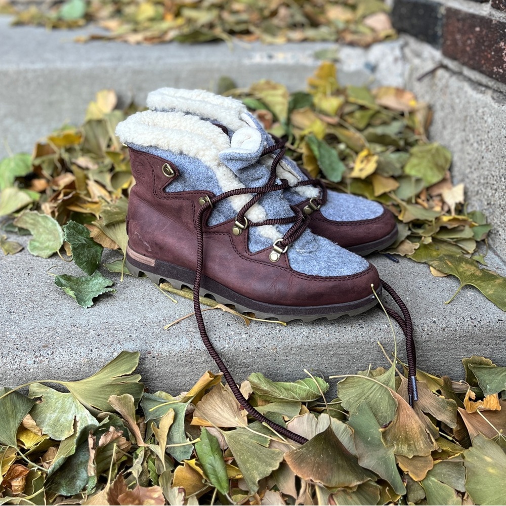 🍂 Sorel sneakchic Alpine sz 7 🍂